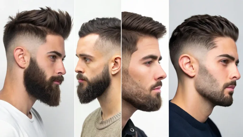 Fade Haircuts with Beard | www.b21india.com/